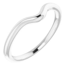 Charger l'image dans la galerie, Sterling Silver Band for 8x6 mm Oval Ring

