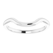 Charger l'image dans la galerie, Sterling Silver Band for 12 mm Cushion Ring
