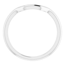 Charger l'image dans la galerie, Sterling Silver Band for 11x9 mm Emerald Ring
