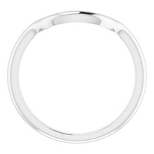 Charger l'image dans la galerie, Sterling Silver Band for 15 mm Cushion Ring
