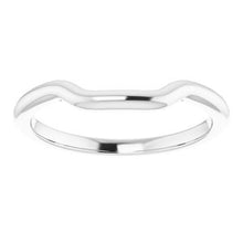 Charger l&#39;image dans la galerie, Sterling Silver Band for 7.5 mm Square Ring
