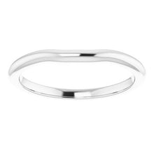 Charger l'image dans la galerie, Sterling Silver Band for 4 mm Square Ring
