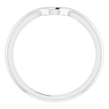 Charger l'image dans la galerie, Sterling Silver Band for 8x4 mm Marquise Ring

