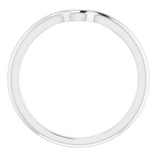 Charger l'image dans la galerie, Sterling Silver Band for 6x3.5 mm Marquise Ring
