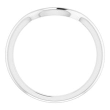 Charger l'image dans la galerie, Sterling Silver Band for 10 mm Cushion Ring
