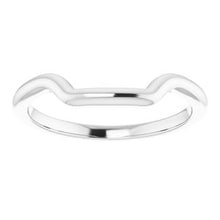Charger l'image dans la galerie, Sterling Silver Band for 10 mm Square Ring
