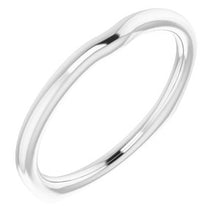 Charger l'image dans la galerie, Sterling Silver Band for 4.1 mm Round Ring
