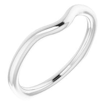 Load image into Gallery viewer, Sterling Silver Band for 7 mm Round Ring
