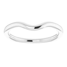 Charger l'image dans la galerie, Sterling Silver Band for 7.4 mm Round Ring
