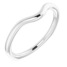 Charger l'image dans la galerie, Sterling Silver Band for 9 mm Round Ring

