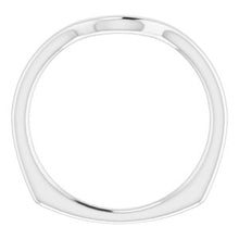 Charger l'image dans la galerie, Sterling Silver Band for 9.4 mm Round Ring
