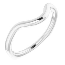 Load image into Gallery viewer, Sterling Silver Band for 14 mm Round Ring
