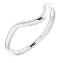 Charger l'image dans la galerie, Sterling Silver Band for 15 mm Round Ring
