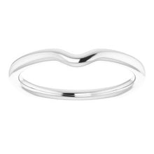 Charger l'image dans la galerie, Sterling Silver Band for 6 x 4 mm Oval Ring
