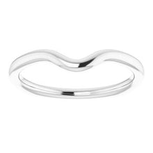 Load image into Gallery viewer, Sterling Silver Band for 8 x 6 mm Oval Ring
