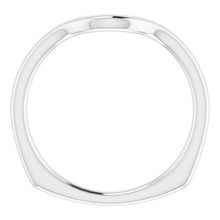Charger l'image dans la galerie, Sterling Silver Band for 10 x 8 mm Oval Ring
