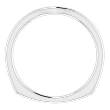 Load image into Gallery viewer, Sterling Silver Band for 5 x 5 mm Cushion Ring
