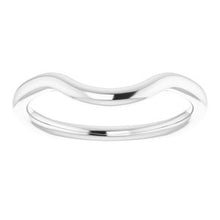 Load image into Gallery viewer, Sterling Silver Band for 11 x 11 mm Cushion Ring
