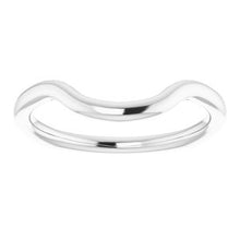 Load image into Gallery viewer, Sterling Silver Band for 13 x 13 mm Cushion Ring
