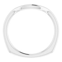 Load image into Gallery viewer, Sterling Silver Band for 14 x 14 mm Cushion Ring
