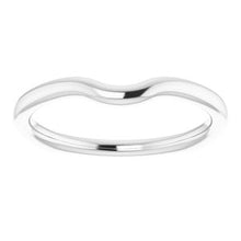 Load image into Gallery viewer, Sterling Silver Band for 6 x 4 mm Emerald Ring
