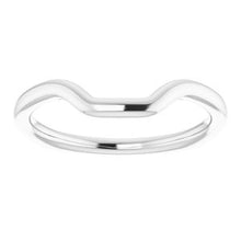 Charger l'image dans la galerie, Sterling Silver Band for 11 x 9 mm Emerald Ring
