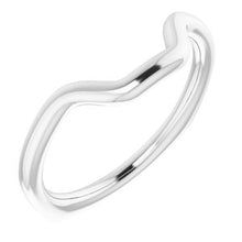 Charger l'image dans la galerie, Sterling Silver Band for 14 x 10 mm Emerald Ring
