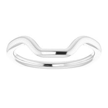 Charger l'image dans la galerie, Sterling Silver Band for 14 x 10 mm Emerald Ring
