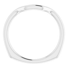 Charger l'image dans la galerie, Sterling Silver Band for 12 x 10 mm Emerald Ring
