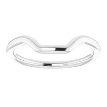 Charger l'image dans la galerie, Sterling Silver Band for 12 x 10 mm Emerald Ring
