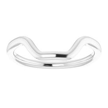 Load image into Gallery viewer, Sterling Silver Band for 16 x 12 mm Emerald Ring
