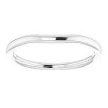 Charger l'image dans la galerie, Sterling Silver Band for 4 mm Square Ring
