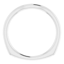 Load image into Gallery viewer, Sterling Silver Band for 4.5 mm Square Ring
