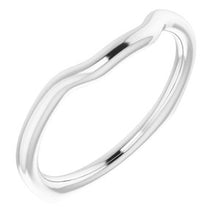 Load image into Gallery viewer, Sterling Silver Band for 6.5 x 6.5 mm Square Ring
