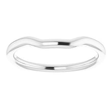 Charger l'image dans la galerie, Sterling Silver Band for 6 x 6 mm Square Ring
