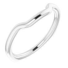 Load image into Gallery viewer, Sterling Silver Band for 8 x 8 mm Square Ring
