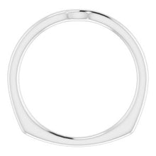 Charger l'image dans la galerie, Sterling Silver Band for 5 x 3 mm Marquise Ring
