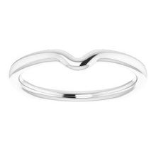 Load image into Gallery viewer, Sterling Silver Band for 7 x 3.5 mm Marquise Ring
