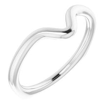Load image into Gallery viewer, Sterling Silver Band for 12 x 6 mm Marquise Ring
