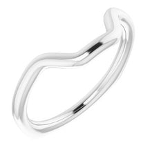 Load image into Gallery viewer, Sterling Silver Band for 15 x 11 mm Emerald Ring
