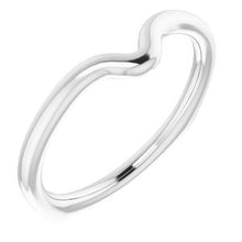 Load image into Gallery viewer, Sterling Silver Band for 9 x 4.5 mm Marquise Ring
