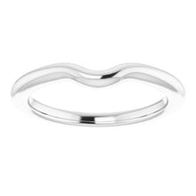 Load image into Gallery viewer, Sterling Silver Band for 7.4 mm Round

