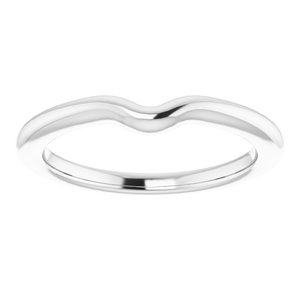Sterling Silver Band for 7 x 5 mm Oval
