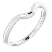 Load image into Gallery viewer, Sterling Silver Band for 10 x 8 mm Oval
