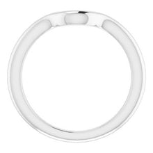 Load image into Gallery viewer, Sterling Silver Band for 10 x 8 mm Oval
