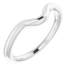 Load image into Gallery viewer, Sterling Silver Band for 11 x 9 mm Oval
