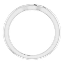 Load image into Gallery viewer, Sterling Silver Band for 6 x 6 mm Asscher
