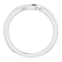 Load image into Gallery viewer, Sterling Silver Band for 8 x 8 mm Cushion
