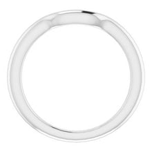 Load image into Gallery viewer, Sterling Silver Band for 5.5 x 5.5 mm Square
