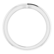 Load image into Gallery viewer, Sterling Silver Band for 6 x 4 mm Pear
